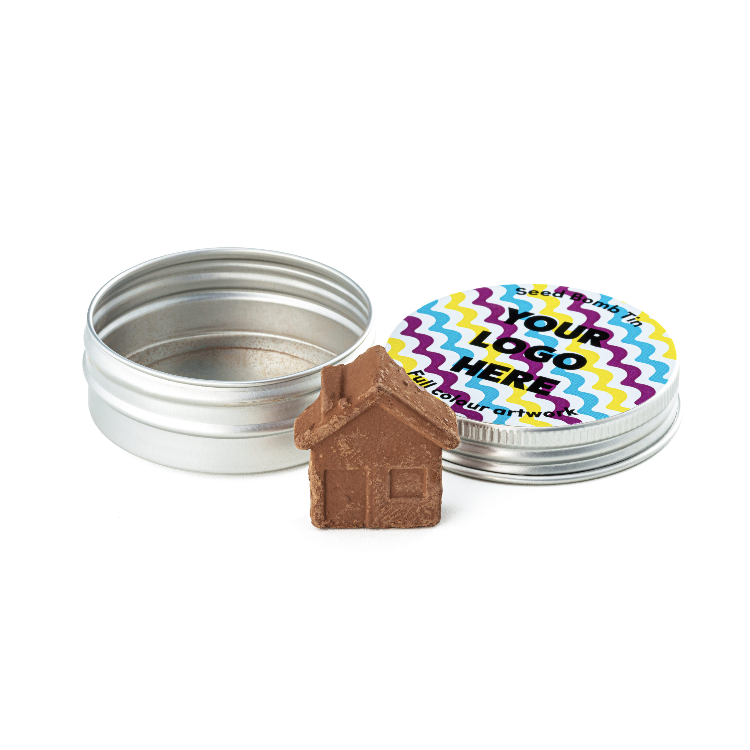 House Shaped Seed Bomb Tin